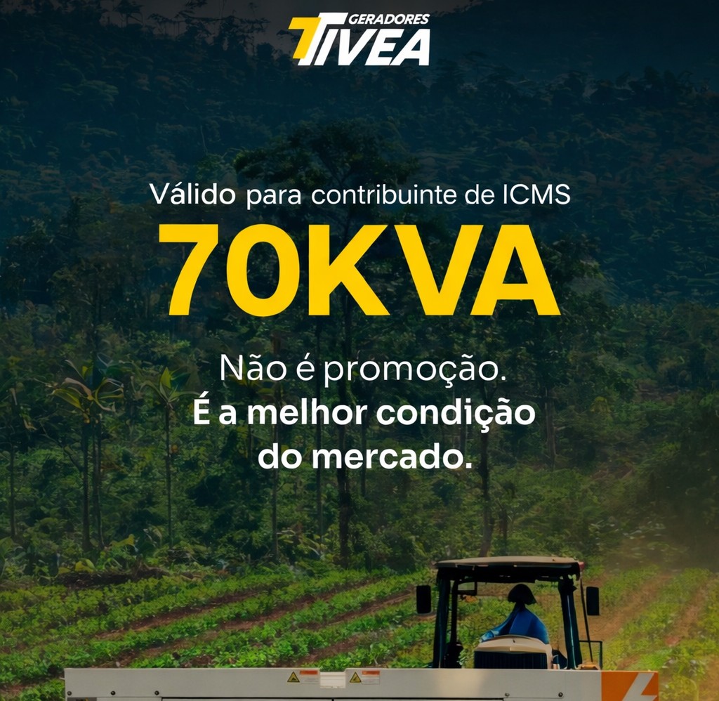 Gerador 70kVA TIVEA